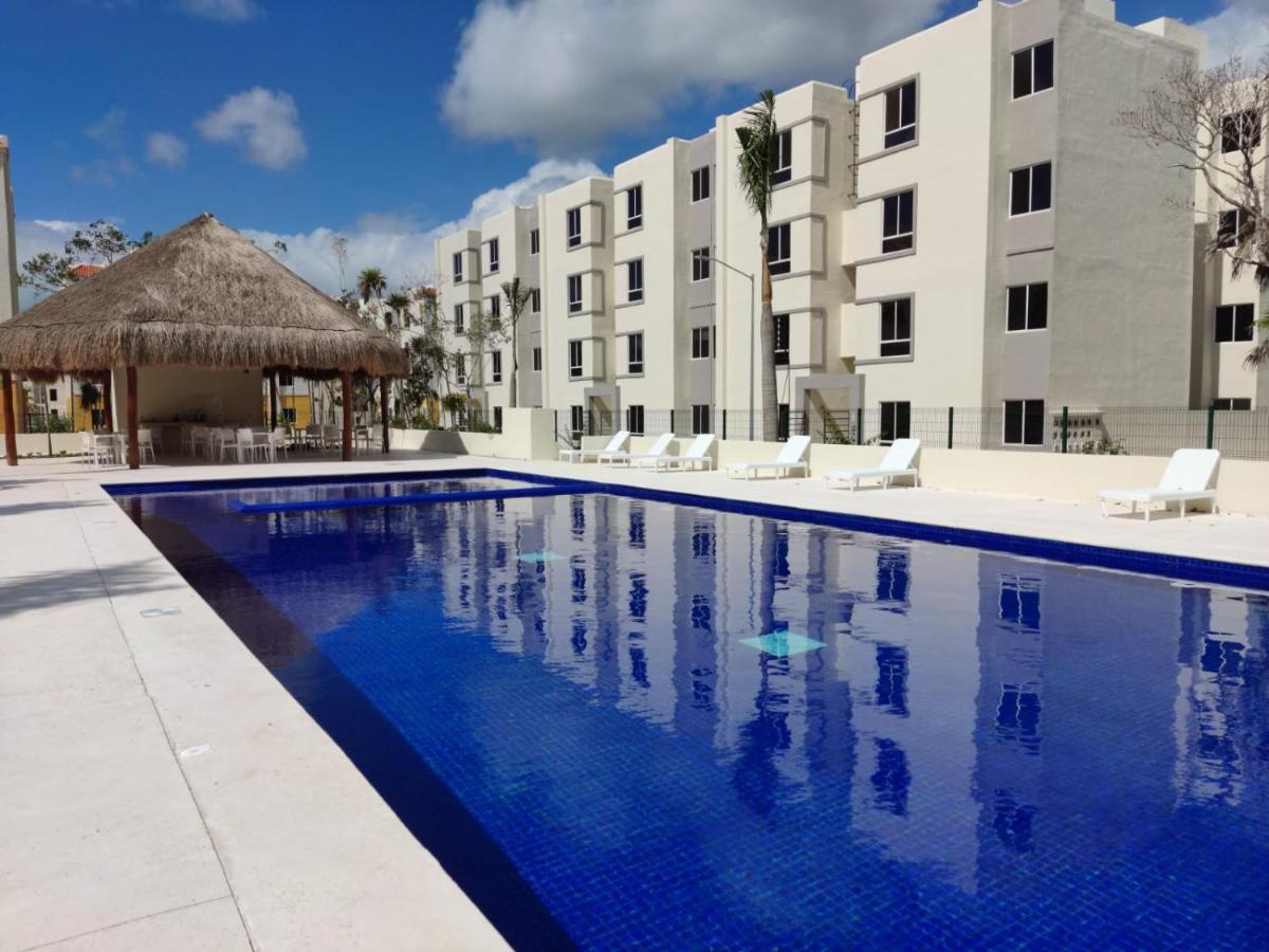 Appartement Departamento En Tulum Turquesa Extérieur photo